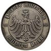 Milenium Polski - medal wydany w USA 1966 r, Aw: Orzeł z krzyżem na piersiach, w otoku napis POLAN..