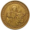 Jan Paweł II - medal autorstwa Stanisławy Wątróbskiej z pierwszej pielgrzymki do Polski 1979 r, Aw..