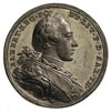 medal zaślubinowy Marii Krystyny i Alberta Saksońskiego, autorstwa A. Wideman’a 1766 r, Aw: Popier..