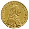 Hieronim graf Colloredo 1772-1803, dukat 1785, Salzburg, złoto 3.47 g, Probszt 2400, pięknie zacho..