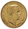 Meklenburgia-Schwerin, Fryderyk Franciszek IV 1897-1918, 10 marek 1901 / A, Berlin, złoto 3.97 g, ..