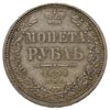 rubel 1854 HI, Petersburg, Bitkin 233