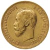 10 rubli 1909 ЭБ, złoto 8.59 g, Kazakov 359, wyś