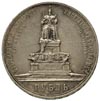 rubel pamiątkowy 1912 ЭБ, wybity z okazji odsłonięcia pomnika Aleksandra III w Moskwie, srebro 19...