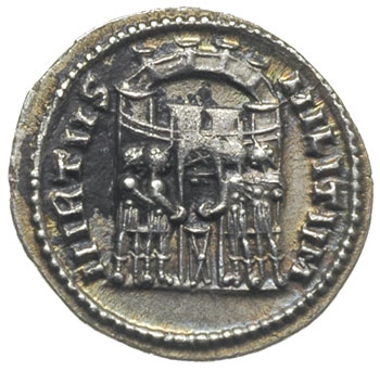 Dioklecjan 284-305, argenteus, Aw: Popiersie w w