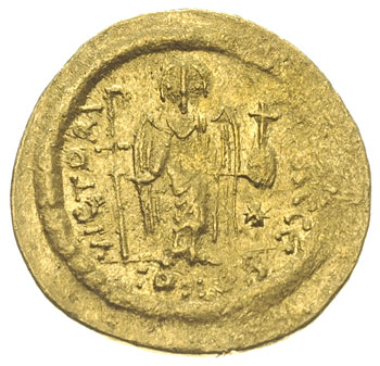 Justynian I 527-560, solidus 542-552, Konstantyn