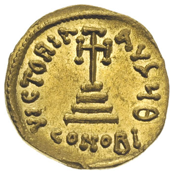 Konstans II i Konstantyn IV 654-688, solidus 654