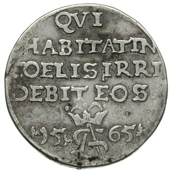 trojak 1565, Tykocin lub Wilno, Iger V.65.d R5, 