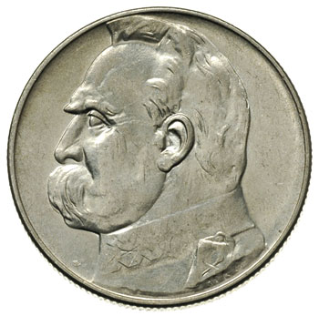 5 złotych 1935, Warszawa, Józef Piłsudski, Parchimowicz 118.b