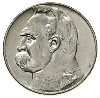 5 złotych 1936, Warszawa, Józef Piłsudski, Parchimowicz 118.c