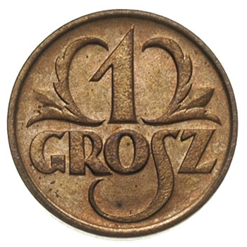 1 grosz 1925, Warszawa, Parchimowicz 101.b, wyśn