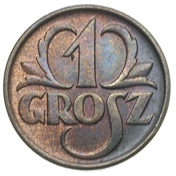 1 grosz 1935 i 1936, Warszawa, Parchimowicz 101.