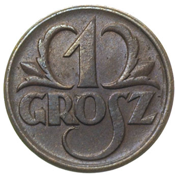 1 grosz 1937, 1938 i 1939, Warszawa, Parchimowic