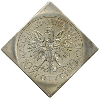10 złotych 1933, Warszawa, Romuald Traugutt, kli