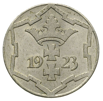 10 fenigów 1923, Berlin, Parchimowicz 57, bardzo ładny egzemplarz