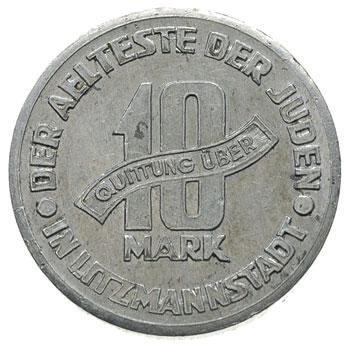 10 marek 1943, Łódź aluminium, gruby krążek, Parchimowicz 15.b