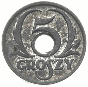 1 i 5 groszy 1939, Warszawa, Parchimowicz 8 i 9.