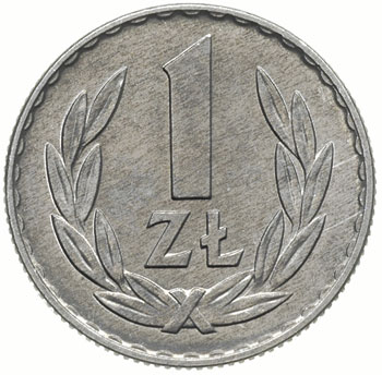 1 złoty 1967, Warszawa, Parchimowicz 213.d, rzad