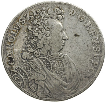 2/3 talara (gulden) 1697, Szczecin, Ahlström 122