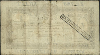 1 talar 1.12.1810, podpis komisarza: Antoni Koch