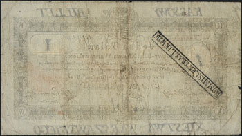 1 talar 1.12.1810, podpis komisarza: Aleksander 