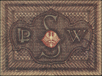 Naczelny Komitet Narodowy, 1 korona (1914) \Na S