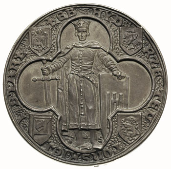 medal projektu J. Raszki z okazji 500 Rocznicy B