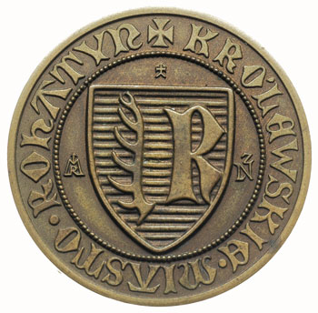 Rohatyń -medal autorstwa J. Laszczki na 500-leci