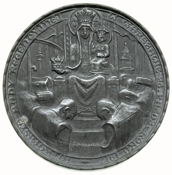 Rada Regencyjna -medal autorstwa J. Raszki 1917 