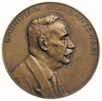 Bronisław Gembarzewski -medal autorstwa S. R. Le