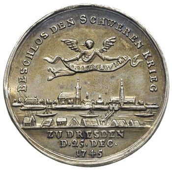 Fryderyk II Wielki, medal autorstwa G. W. Kittel