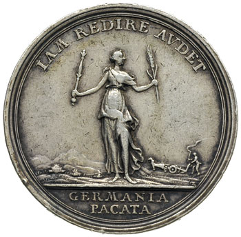 Fryderyk II Wielki, medal autorstwa Oexleina, na