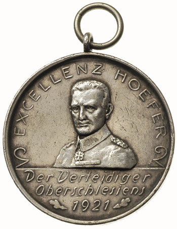 Głogówek, medal z uszkiem na 700-lecie miasta, A