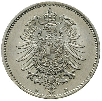 1 marka 1875 / D, Monachium, J.9