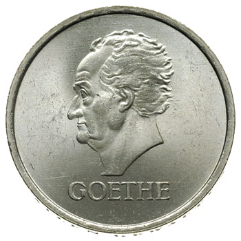 3 marki 1932 / A, Berlin, 100-lecie śmierci Johanna Wolfganga Goethego, J. 350