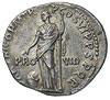 Trajan 98-117, denar 114-117, Rzym, Aw: Popiersie cesarza w prawo, napis w otoku, Rw: Providentia ..