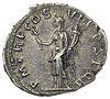 Trajan 98-117, denar 114-116, Rzym, Aw: Popiersie cesarza w prawo, Rw: Felicitas stojąca w lewo, t..