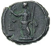 Walerian I 253-260, tetradrachma bilonowa 255-256, Aleksandria, Aw: Popiersie cesarza w prawo, Rw:..