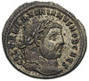 Galeriusz jako cezar 293-305, follis 297-298, Heraklea, oficyna Γ, Aw: Popiersie cezara w prawo, R..