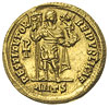 Walentynian I 364-375, solidus 364-367, Antiochia, oficyna S, Aw: Popiersie cesarza w rozetkowym d..