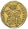 Bazyli I i Konstantyn 868-879, solidus 868-879, Konstantynopol, oficyna B, Aw: Chrystus siedzący n..