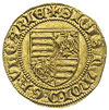 Zygmunt I 1387-1437, goldgulden 1387-1401, Kaschau, Aw: Tarcza herbowa i napis wokoło SIGISMVNDI D..