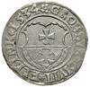 grosz 1534, Elbląg, na awersie końcówka napisu P