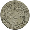 grosz oblężniczy 1577, Gdańsk, moneta bez kawki wybita w czasie gdy zarządcą mennicy był K. Goebl,..