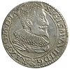 szóstak 1596, Malbork, obwódka wewnętrzna dotyka dolnej krawędzi korony, otwarte O w wyrazie GROS