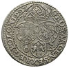 szóstak 1599, Malbork, rzadka odmiana z dużą głową króla, litera L zachodzi na koronę króla