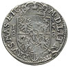 trojak 1588, Olkusz, Aw: Popiersie króla z małą 