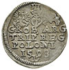 trojak 1598, Lublin, litera L dzieli cyfry daty 5 i 9, Iger L.98.6.d (R), (podobny)