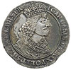 talar 1649, Gdańsk, odmiana z małą głową króla, srebro 28.37 g Dav. 4358, T. 7, moneta wybita z ko..