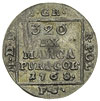grosz srebrny 1768, Warszawa, Plage 220